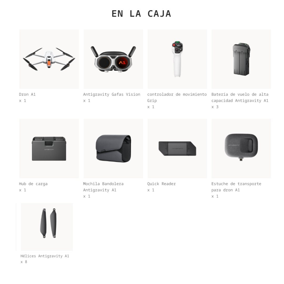 Drone Antigravity A1 infinity bundle