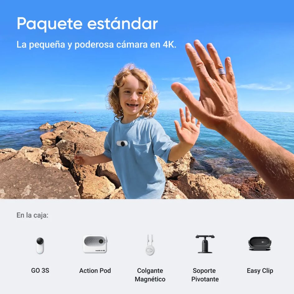 Cámara Insta360 GO 3s Blanca