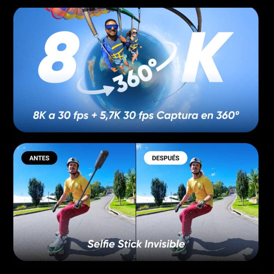 Cámara Insta360 X4 - Insta360 Colombia