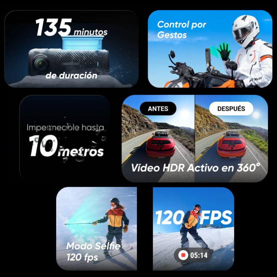 Cámara Insta360 X4 - Insta360 Colombia