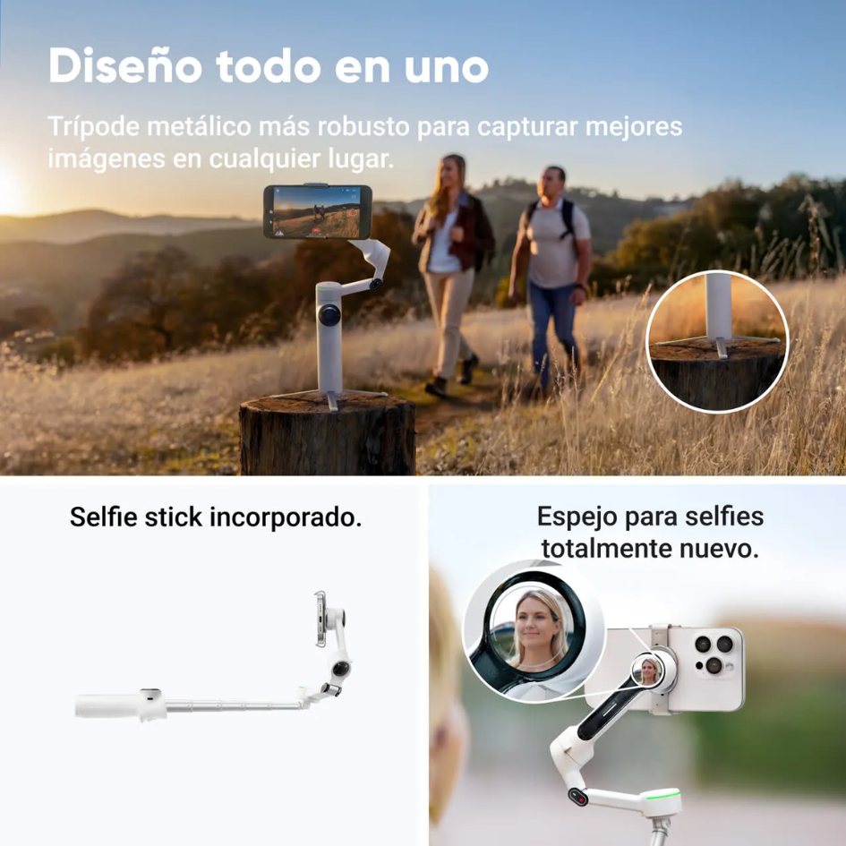 Insta360 Flow 2 Pro Blanco - Insta360 Colombia