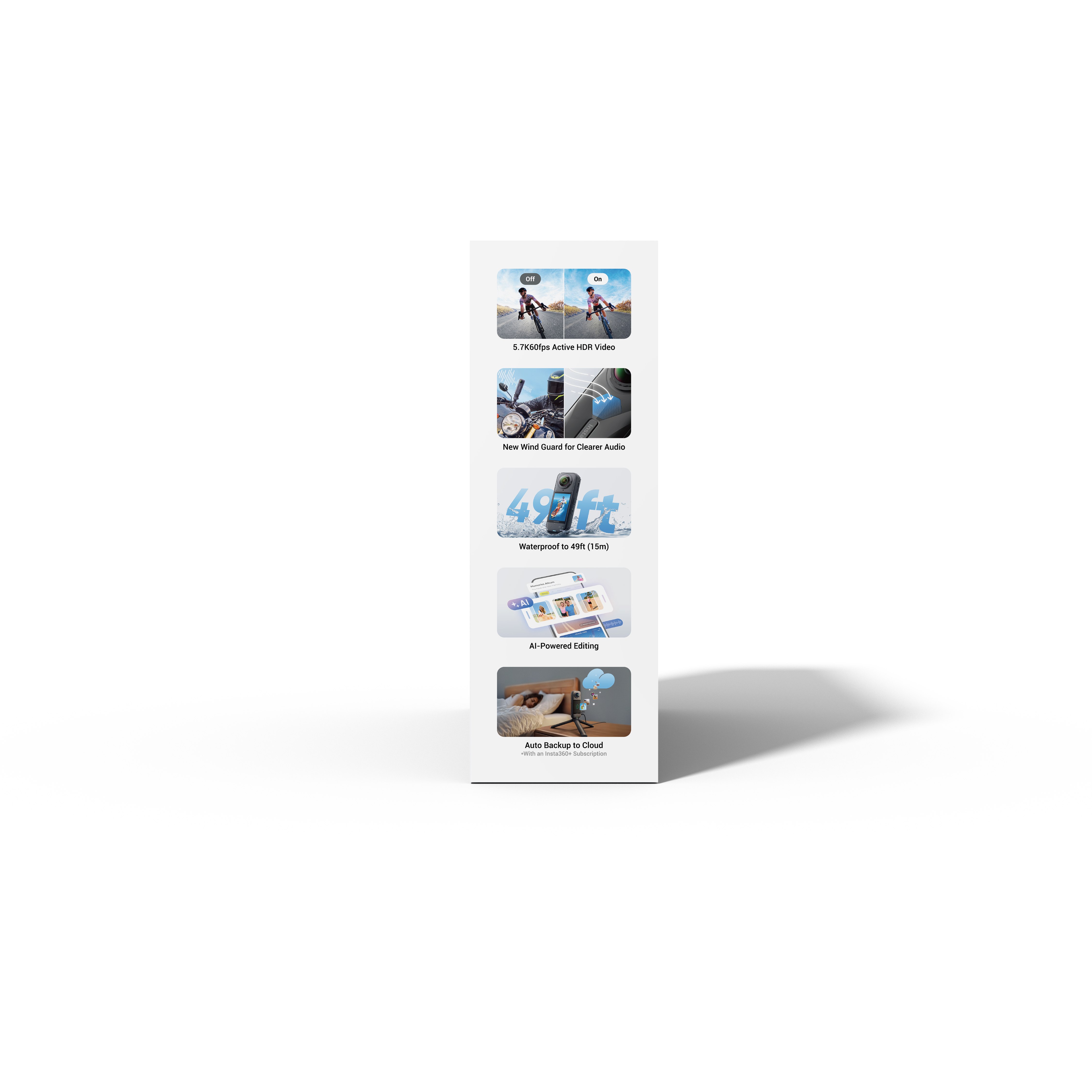 Cámara Insta360 X5 Essentials Bundle - Insta360 Colombia