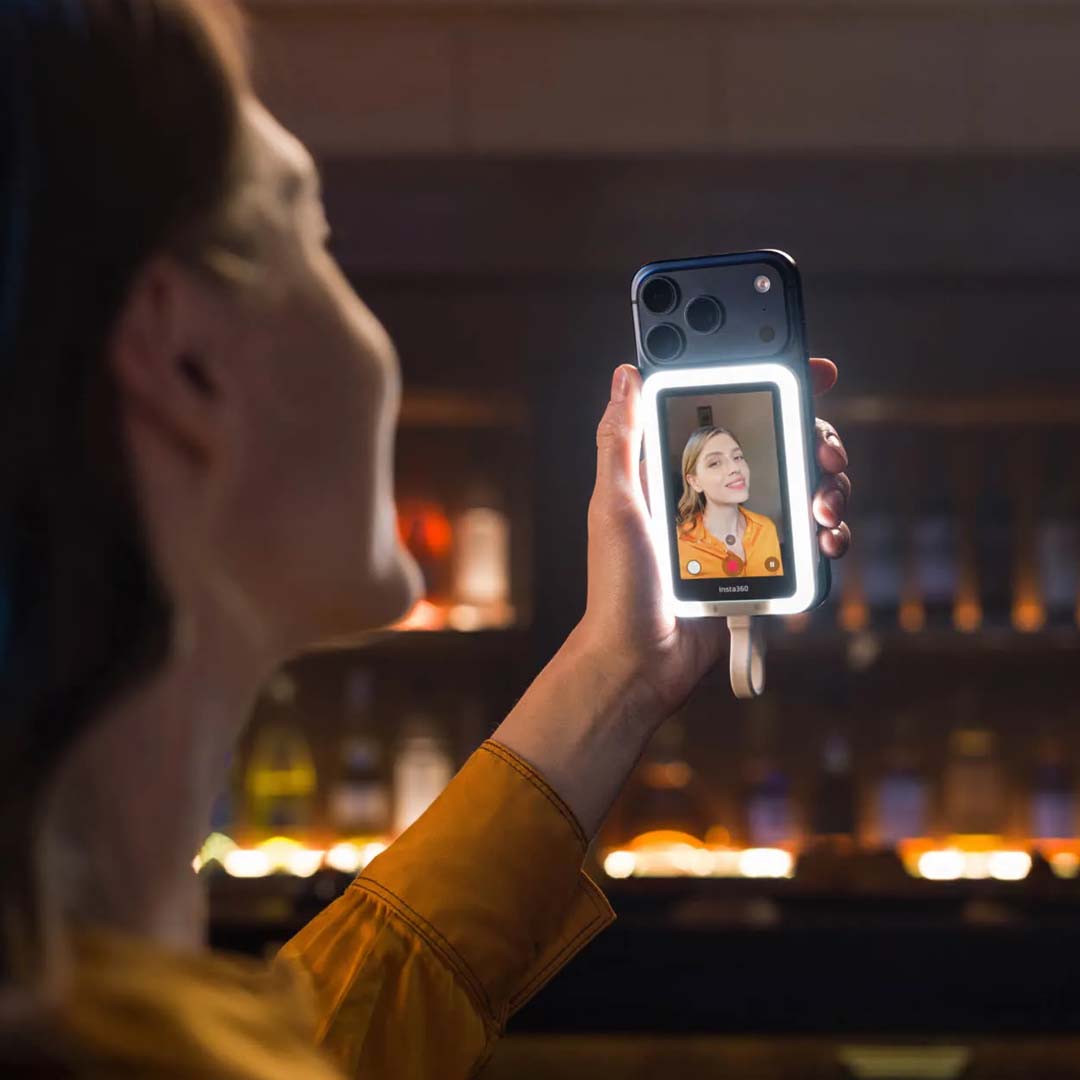 Insta360 Snap Pantalla
Selfie Con Luz