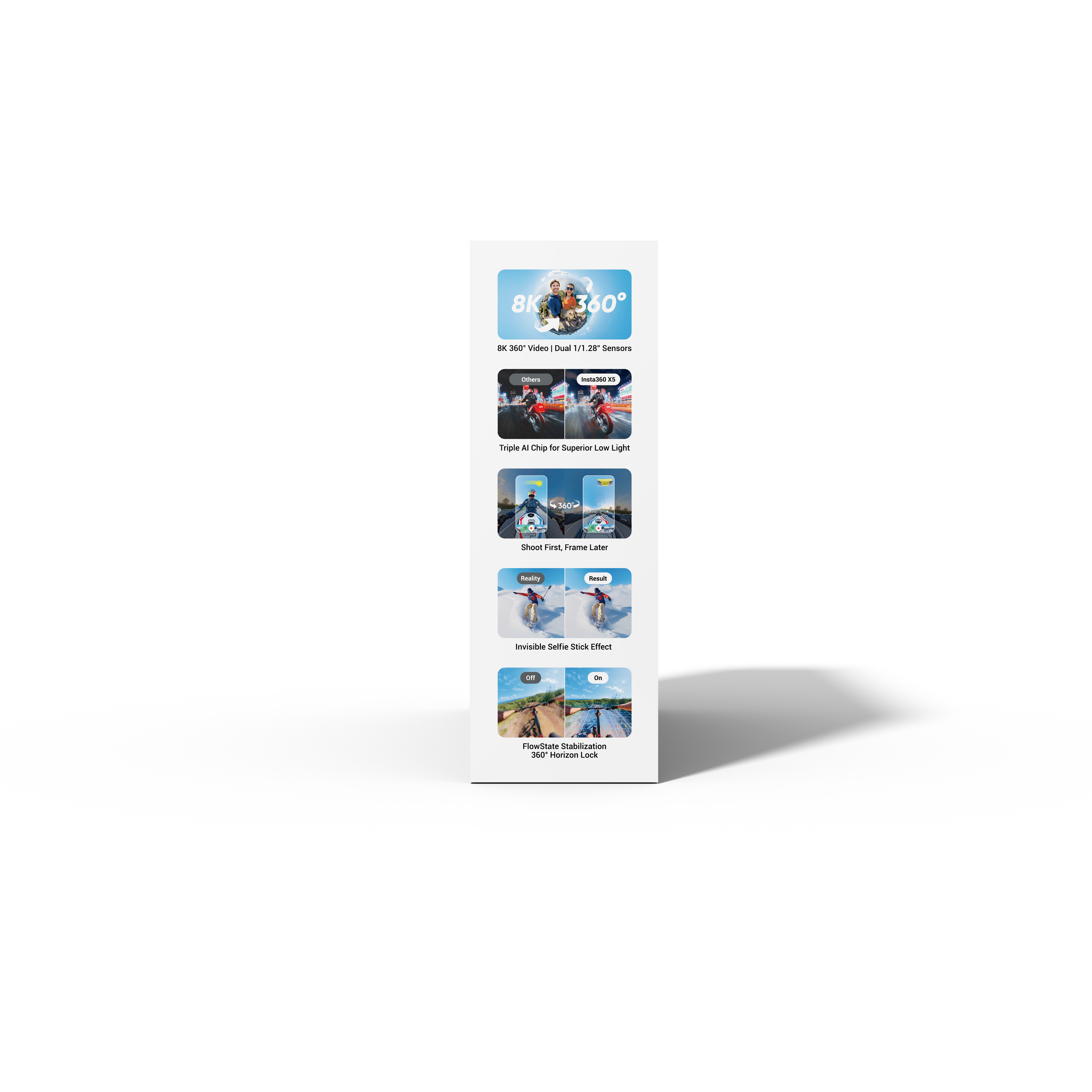 Cámara Insta360 X5 Essentials Bundle - Insta360 Colombia