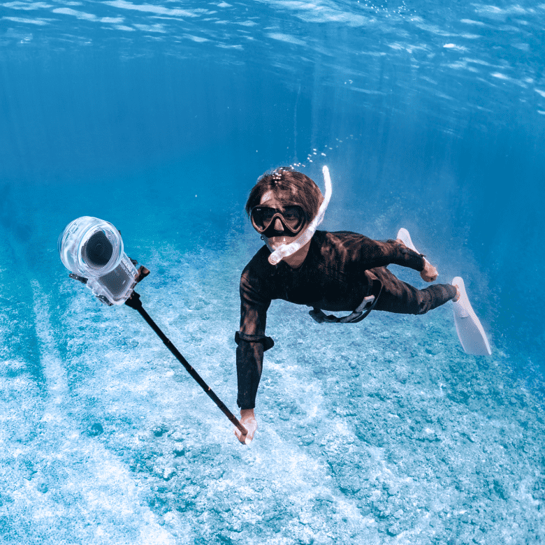 Carcasa de Buceo Invisible para Insta360 X3