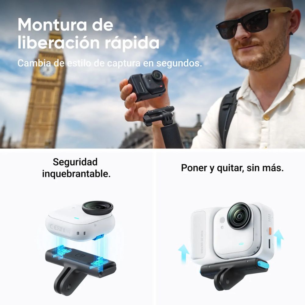 Cámara Insta360 Go Ultra - Creator Combo