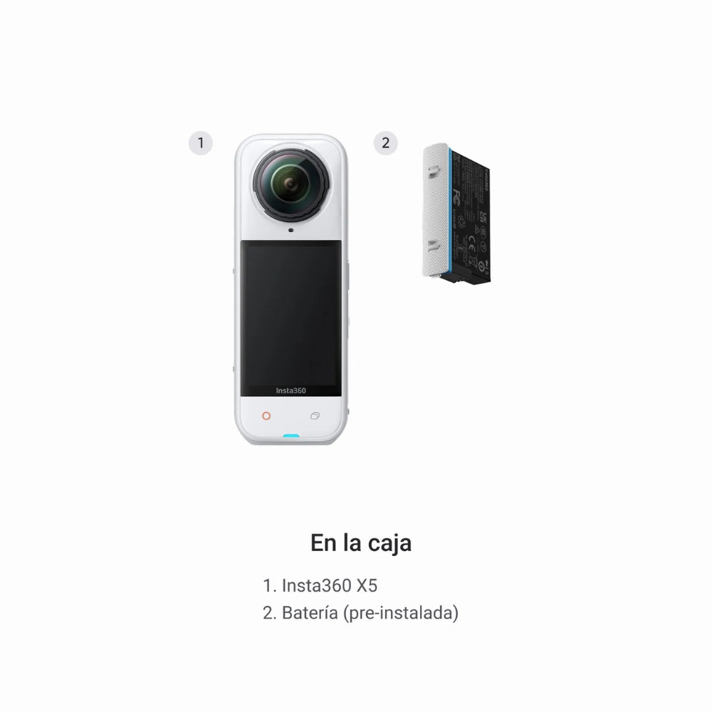 Insta360 X5 Edición Limitada Blanco Satinado - Insta360 Colombia