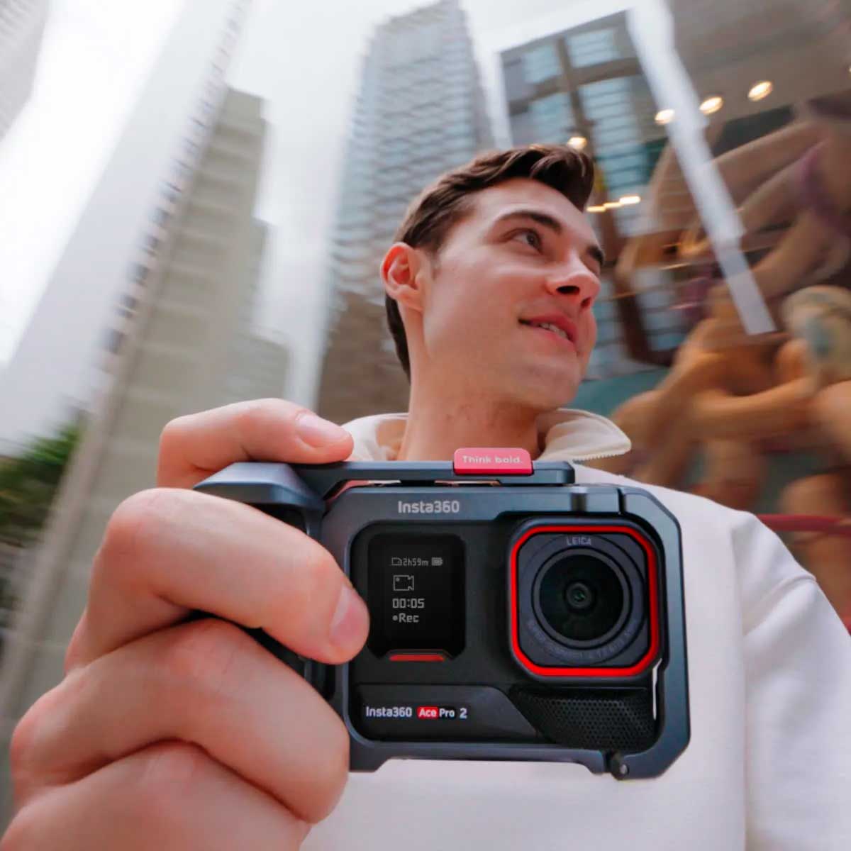 Cámara Insta360 Ace Pro 2 Dual Battery Xplorer Bundle (Gray) - Insta360 Colombia