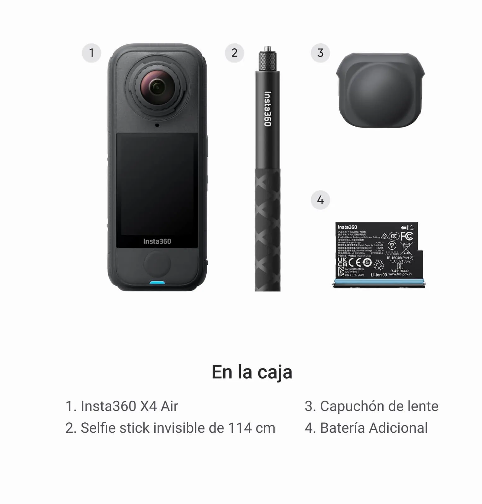 Insta360 X4 Air - Combo - Insta360 Colombia