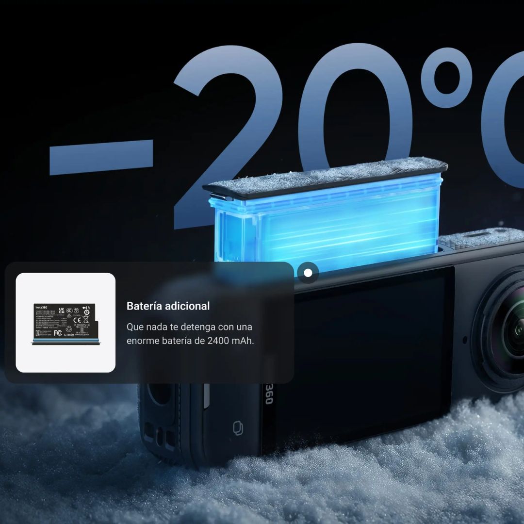 Cámara Insta360 X5 Combo Essentials Bundle