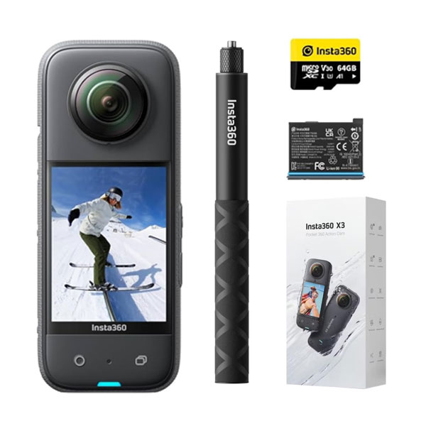 Camara Insta 360 X3  Adventure Kit - Insta360 Colombia