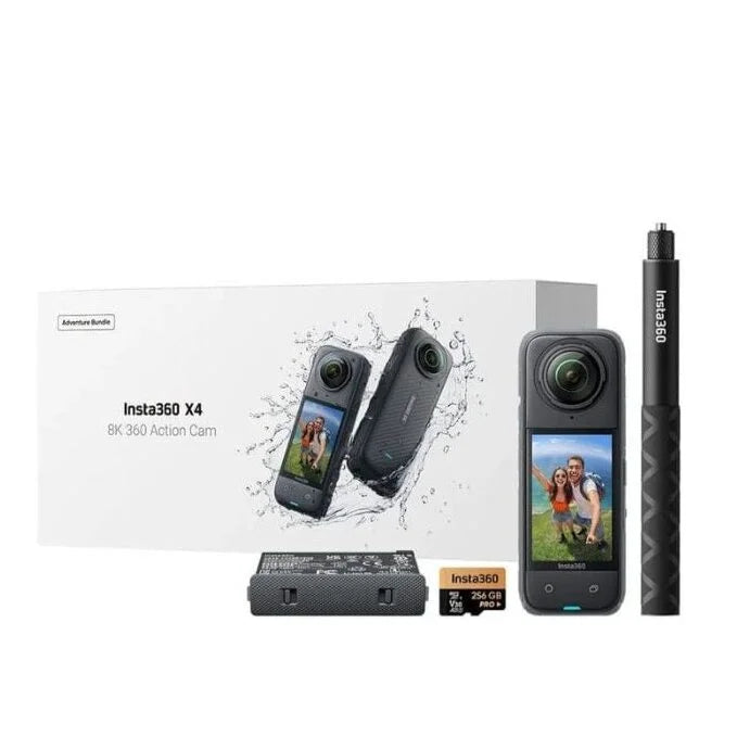 Cámara Insta360 X4 Adventure Bundle