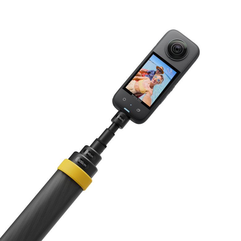 Invisible Selfie Stick 3 Metros Fibra De Carbono Cámara 360